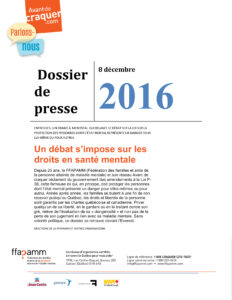 Dossier de presse