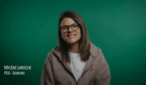 Testimonial from Mylène Laroche, CEO of Sigmund